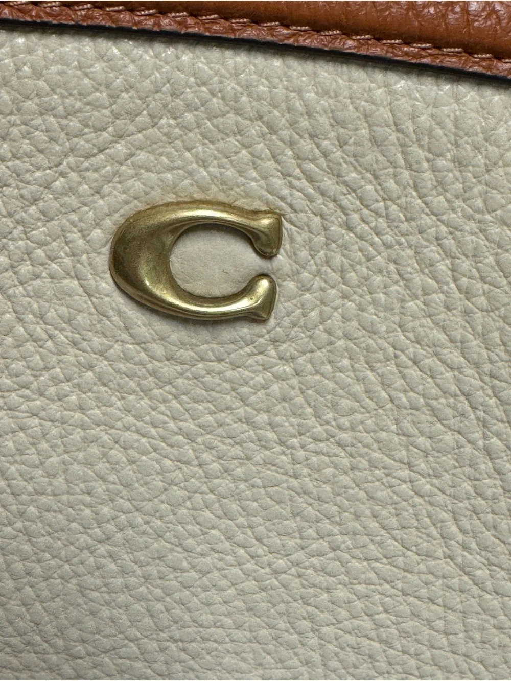 Coach Legacy Leather carryall tan and saddle
